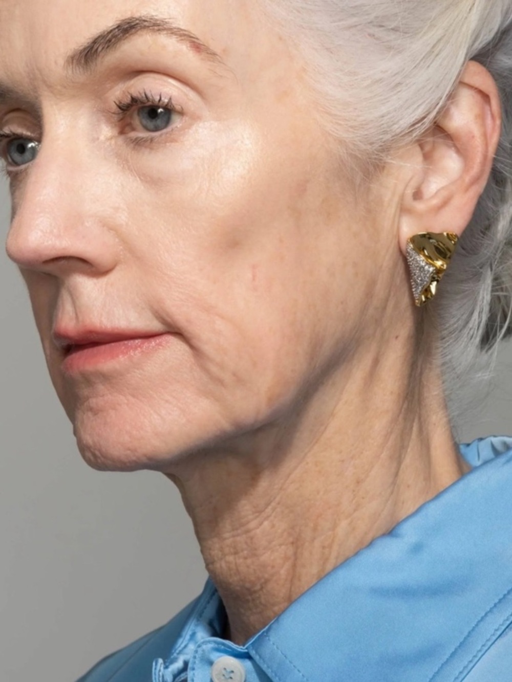 ALEXIS BITTAR Solanales Folded Crystal Earrings